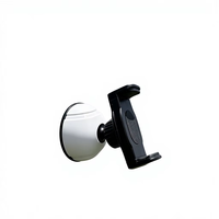 Clip portable avec filet d'isolation magnétique creux pour fixation de téléphone portable, idéal pour la prise de vue vidéo panoramique.