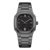 Montre de marque privée, nouvelle montre classique haut de gamme, best-seller, design de grande marque, acier inoxydable 316L, étanche 5ATM, montres pour hommes