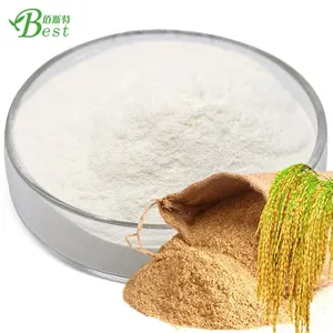 Fornitura di acido ferulico naturale estratto di crusca di riso 98% acido ferulico puro in polvere prezzo acido ferulico sfuso