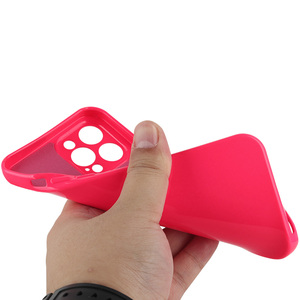 Custodia per Telefono in TPU Morbido Verniciato Lucido da 2mm per <span class=keywords><strong>iPhone</strong></span>, Fundas Para Celulares con Envio <span class=keywords><strong>Gratis</strong></span>, Accessori per Cellulari all'Ingrosso - Product Image 3