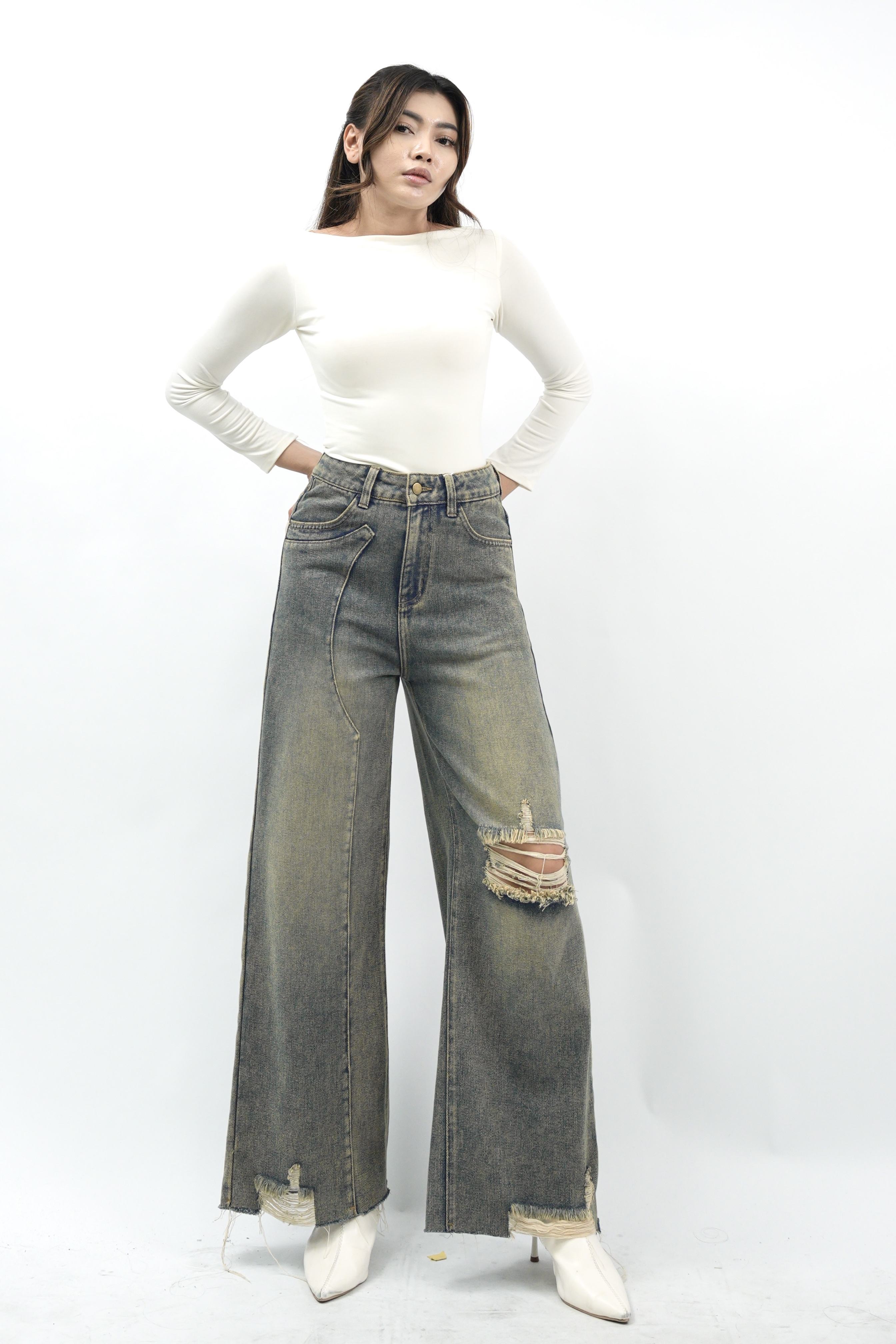 สีเทาซีเมนต์ย้อนยุค