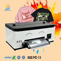 Harga Bagus Printer DTF 33 Cm Roll-To-Roll Otomatis Penuh dengan Head Epson R1390/L1800 untuk Pencetakan Kaos Desktop A3 Baru