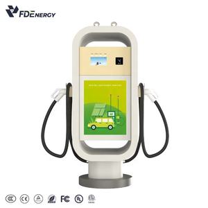 Estación de Carga Rápida DC para Vehículos Eléctricos IP55 de 120kW con Doble Conector (Similar a Icon) - Product Image 2