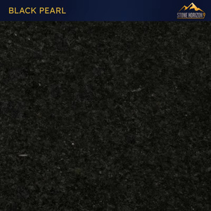 Black Pearl Granite Slabs 2cm Polished | Indian Dark Granite for Kitchen Countertops & Flooring | Export Quality - Product Image 2