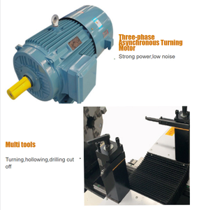 Torno CNC para Madera U-UA26 de 260 mm de Diámetro, Mini Torno de Alta Precisión con Rieles Lineales Cuadrados, Motorizado, Certificado CE - Product Image 3