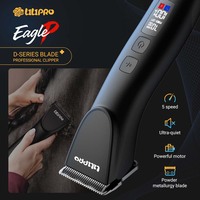 Cortadora de Pelo para Perros LILIPRO EagleP con Cuchilla en D, Set de Recortadora Eléctrica para Mascotas de Pelaje Grueso, Kit de Aseo Inalámbrico para Gatos con Pantalla LCD