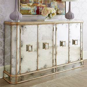 Meuble <span class=keywords><strong>console</strong></span> ancien avec miroir, meuble de grande taille, prévente - Product Image 3