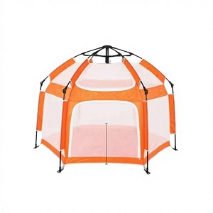 Tente <span class=keywords><strong>de</strong></span> jeu hexagonale <span class=keywords><strong>pour</strong></span> bébé <span class=keywords><strong>de</strong></span> bonne qualité, respirante, avec porte à verrouillage <span class=keywords><strong>de</strong></span> sécurité <span class=keywords><strong>pour</strong></span> les tout-petits - Product Image 4