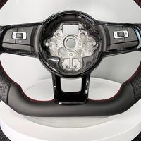 Volant en cuir perforé pour Volkswagen MK7 Golf 7 GTI Passat Polo Scirocco 2014-2018 GTD GTS GTE GLI R-Line R CC MK6