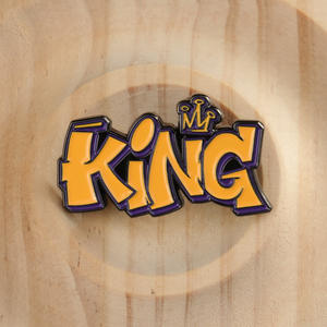 Chine fabricant personnalisé émail broche maladresse sociale sérigraphie métal artisanat dur émail broche - Product Image 2