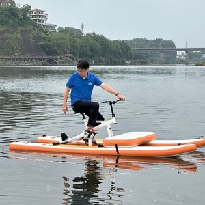 Vélo aquatique robuste à tirage par câble, vélo aquatique gonflable résistant aux UV pour loisirs - Product Image 2