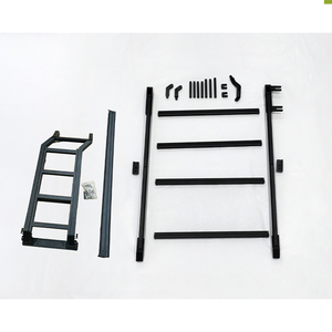 Barres de toit et <span class=keywords><strong>porte</strong></span>-bagages pour <span class=keywords><strong>Mercedes</strong></span> <span class=keywords><strong>Classe</strong></span> G W463A W465 (2019-2025) – Compatible G500, G63, G450, GWORKS – Barres transversales et échelle arrière - Product Image 2