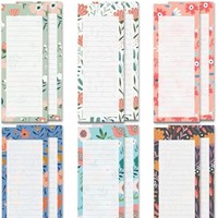 Bloc de Notas Magnético Vibrante, Papel de Alta Opacidad para Colorear, Papelería Moderna para Exhibición en Cafeterías Indie