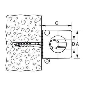 FISCHER - 501213 Sillín de sujeción con clip SCH - EAN 8001132012130 ELEMENTOS PARA FIJACIÓN - Product Image 4