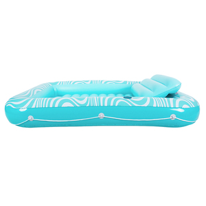 Flotador Inflable Extra Grande para Piscina, con Almohada, 4 en 1, para Broncearse - Product Image 5