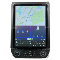 Navigation GPS Android 13 pouces pour Ford F-150 Raptor, écran tactile, style Tesla, autoradio intelligent, lecteur multimédia stéréo, 2018