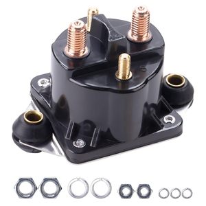 Compatible avec le relais de solénoïde de démarreur 12V 89-817109A1 pour moteurs hors-bord Mercury Marine de 40 à 250 CV 817109A2 89-817109A3 18-5834 - Product Image 1