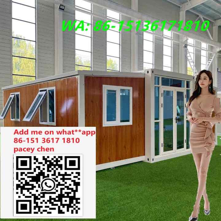 Transparent Hhotel Readymade China 20ft Luxury Folding Flatpack 