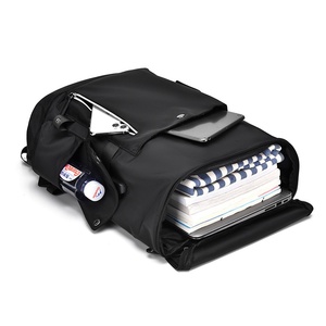 Men's Korean Style Laptop <b>Backpack</b> Large Capacity USB Interface Trendy Personality Waterproof Fashionable Polyester for Students - Product Image 2