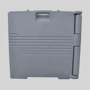 Gabinete Calentador de Alimentos Móvil Ecológico de Plástico con Ruedas, Caja Térmica Aislada de 90L de Capacidad, Conservación del Calor de 8-10h - Product Image 2