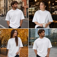 Motif personnalisé, vente en gros d'usine, qualité supérieure, 100% coton, tricot uni, unisexe, décontracté, impression écologique, uni