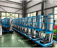 Plateforme élévatrice mobile à ciseaux en aluminium ZTCL 4-14M, petite plateforme élévatrice aérienne, plateforme de travail en hauteur - Leader