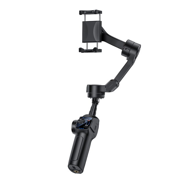 Yesido Aluminum Alloy 170cm Extended Telescopic Rod Selfie Stick Tripod 3-Axis Gimbal Stabilizer Phone Holder SF32