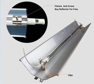 Инфракрасный алюминиевый отражатель нагреватель лампы держатель алюминиевый отражатель - Product Image 3