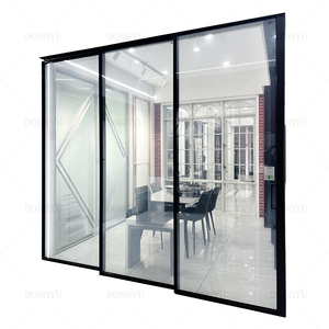 <span class=keywords><strong>Porte</strong></span> <span class=keywords><strong>coulissante</strong></span> électrique intelligente en verre avec verre à gradation à commande électrique, lisse, sans <span class=keywords><strong>rail</strong></span> de guidage au sol - Product Image 6