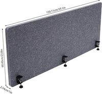 Nordique assis suspension lampes 25mm épaisseur lustres LED concepteur suspendu insonorisant tissu feutre suspension