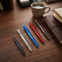 Bolígrafo Mini Personalizado con Logotipo, Ancho de Escritura de 0.7 mm, Material Plástico, para Publicidad de Hoteles y Aerolíneas, y Promoción de Cuadernos