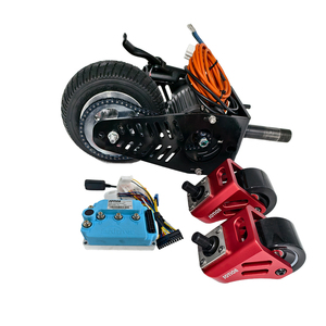 Bộ phuộc trước xe Crazy Cart hiệu suất cao với động cơ và bộ bánh xe 4 inch - Product Image 4