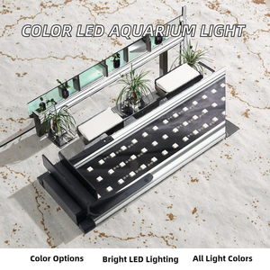 Oferta Especial: Lámpara <span class=keywords><strong>LED</strong></span> para <span class=keywords><strong>Acuario</strong></span> WRGB 2 de Aleación de Aluminio, Espectro Completo, Color, con Clasificación IP44, Regulable, Ra80 CRI, DC12V, Varios Tamaños - Product Image 2