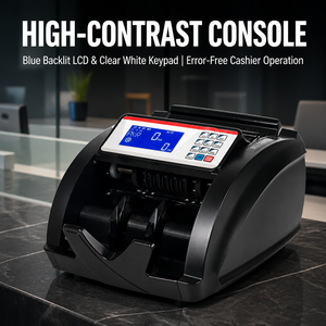 Machine de comptage de billets professionnelle 2831C à faible consommation <span class=keywords><strong>d</strong></span>'énergie, compteur de billets en lots pour la <span class=keywords><strong>comptabilité</strong></span> financière - Product Image 1