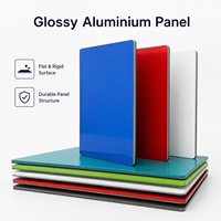 Panneau composite en aluminium Alucobond haute brillance 3 mm 4 mm, plaque ACP, panneau ACM, signalétique publicitaire, façades extérieures