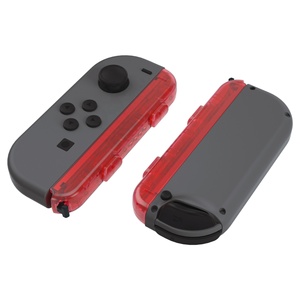 เคสใสสีแดงแบบ DIY สำหรับเปลี่ยน พร้อมสายรัดข้อมือ ปุ่ม และตัวเรือน สำหรับ Nintendo Switch และ Switch OLED - Product Image 4