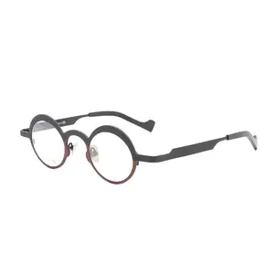 2019 Fasion 100% Pure Titanium glasses , full frame Optical Frame eyeglasses 7023