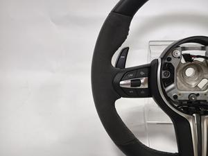 Sench สองด้าน Alcantara ไม่มีถุงลมนิรภัยพวงมาลัยสำหรับ <span class=keywords><strong>BMW</strong></span> E Series E87 E81 <span class=keywords><strong>E90</strong></span> E82 E91 E92 E84 E70 E71จากผู้ผลิตจีน - Product Image 5