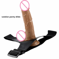 Dildo con Correa YPM, Pene Artificial con Cinturón, Dildo Usable, Correa Ajustable para Lesbianas, Consolador, Juguetes Sexuales para Mujeres y Parejas