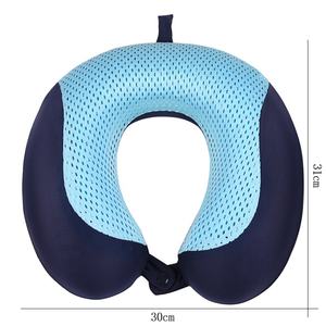 Bravo Cooling Oreiller de voyage Médecin Recommandé Oreiller de soutien du cou Oreiller de voyage en mousse à mémoire de forme pour avion - Product Image 4