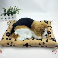 10 pièces jouets de poupée en peluche créatifs conception purificateur d'air à la maison dans la simulation de conception de dessin animé respirer et ronfler chien pour la décoration de voiture