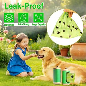 Dispensador de bolsas para excrementos de perro Huamaohengchun, soporte de aluminio mejorado para correas, dispensador de bolsas para desechos de mascotas duradero y a prueba de fugas - Product Image 5