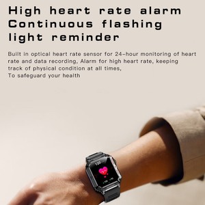 Reloj Inteligente con Monitor de Salud, Frecuencia Cardíaca, Oxígeno en Sangre, Resistente al Agua IP67, Recordatorio de Mensajes SOS, Cámara Remota, Rastreador de Actividad Física - Product Image 2