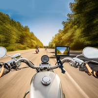 Accessoire professionnel Mini 4K WiFi sans fil Dash Cam avant arrière avec écran tactile petite caméra de sport d'action