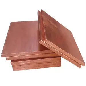 LME Price Copper Cathode Plate 2mm 3mm Metal Sheet 10mm Thick Pure Copper Plate