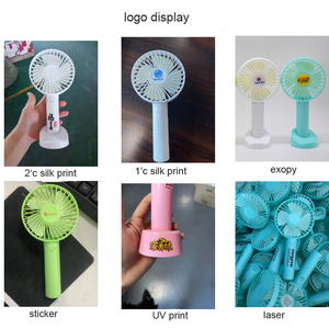 Gran oferta, mini ventilador de base portátil, luz recargable USB, ventilador de mano de refrigeración por aire, ventilador de ajuste de 3 velocidades, ventiladores prácticos portátiles - Product Image 6