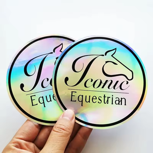 Stickers Holográficos Personalizados de PVC Resistentes a los Rayos UV para Exteriores, Plateados, Arcoíris, Coloridos, Láser, con Holograma 3D y Logo Troquelado, a Prueba de Agua - Product Image 5