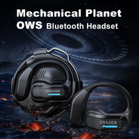 Lenovo -ERAZER X8 AI Headset Nirkabel BT6.0 Baru, Bin-ear OWS, Model Gantung di Telinga, untuk Olahraga Luar Ruangan, Game, Headset Bluetooth, 165 Bahasa