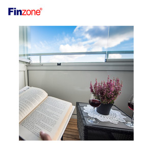 Chine usine nouvelle conception de fenêtre balcon vitrage balcon sans cadre système de vitrage <span class=keywords><strong>pour</strong></span> fenêtre de balcon - Product Image 4