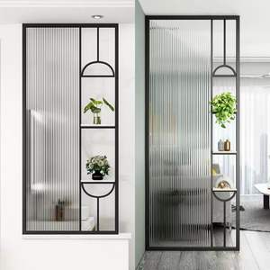 Soluzioni di Privacy funzionale moderno divisorio in acciaio inox per ambienti di vita contemporanei - Product Image 5